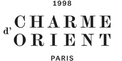Logo Charme d'Orient Paris, marque française de cosmétiques naturels et soins orientaux